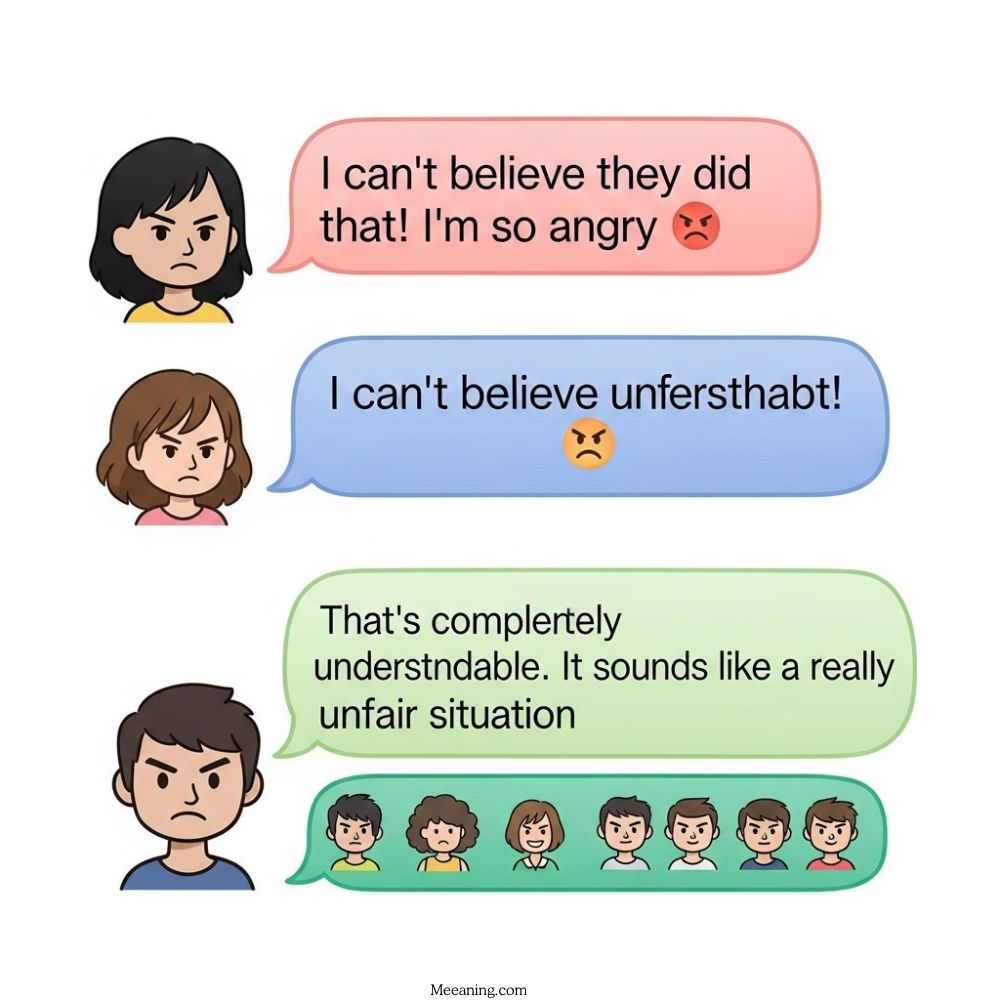 Examples of >�ｿｽ�ｿｽ�ｿｽ in Conversation