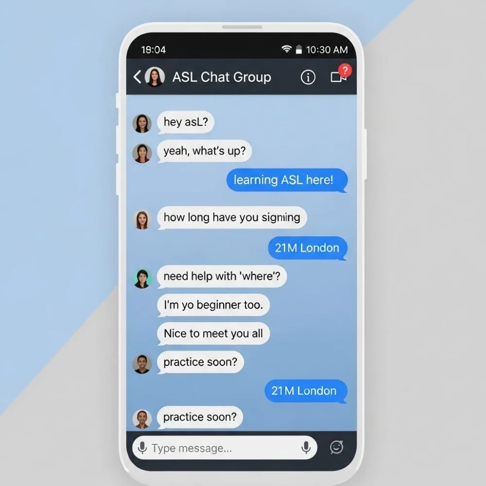 Examples of ASL in Conversation