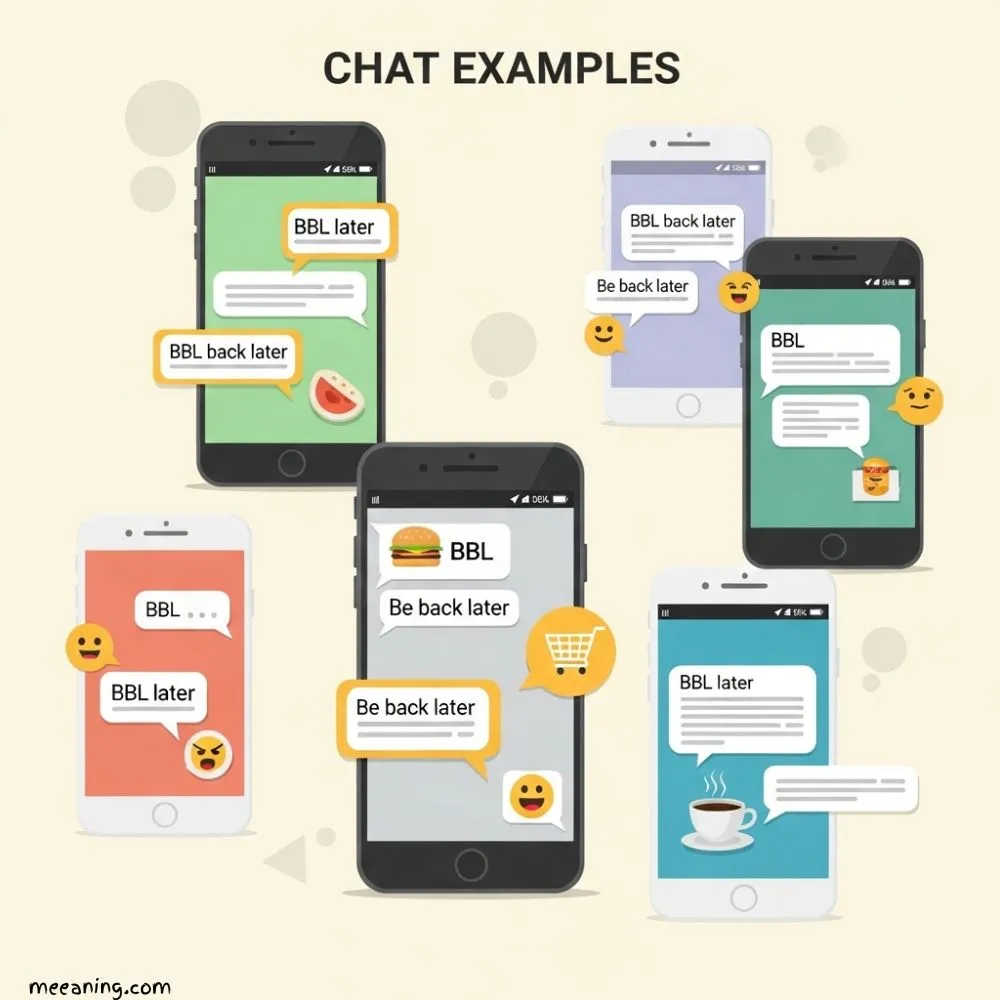 Examples of BBL in Conversation