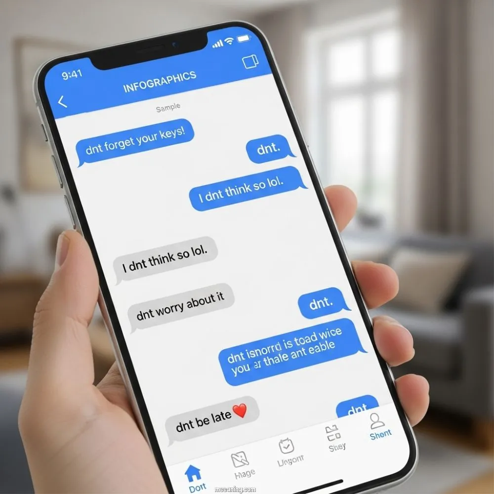 Examples of DNT in Conversation