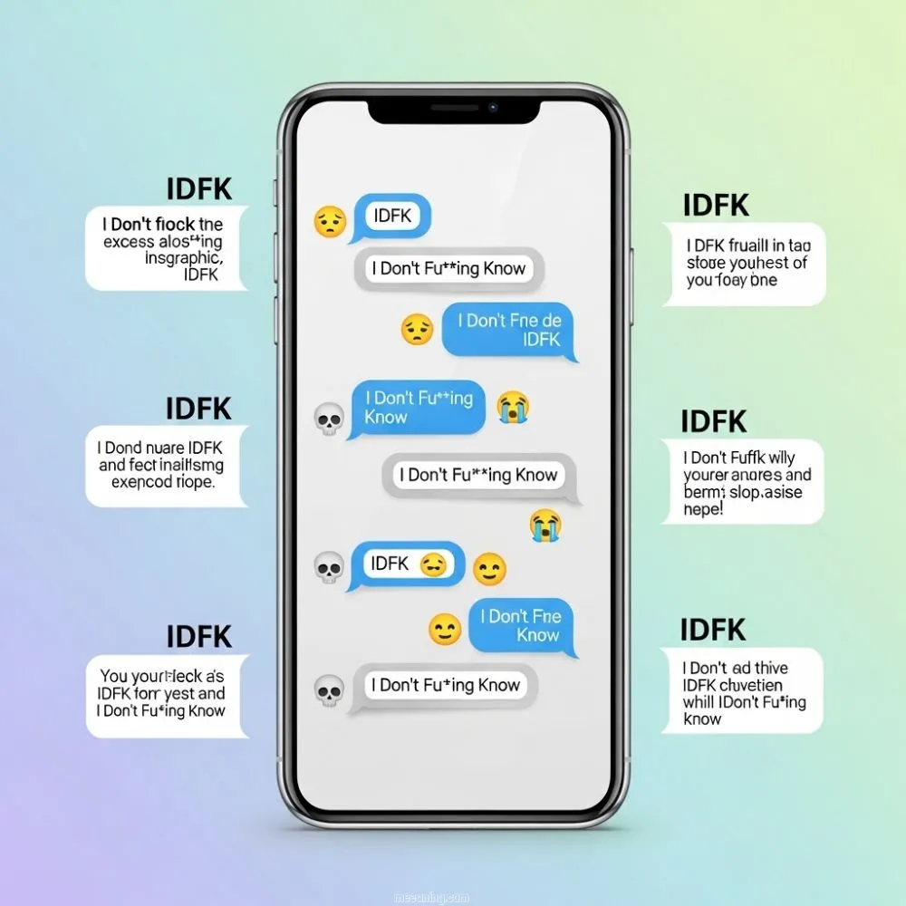 Examples of IDFK in Conversation