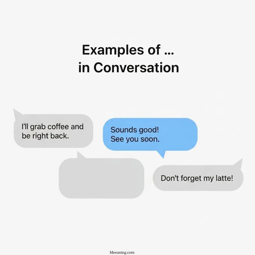 Examples of โ.โ in Conversation