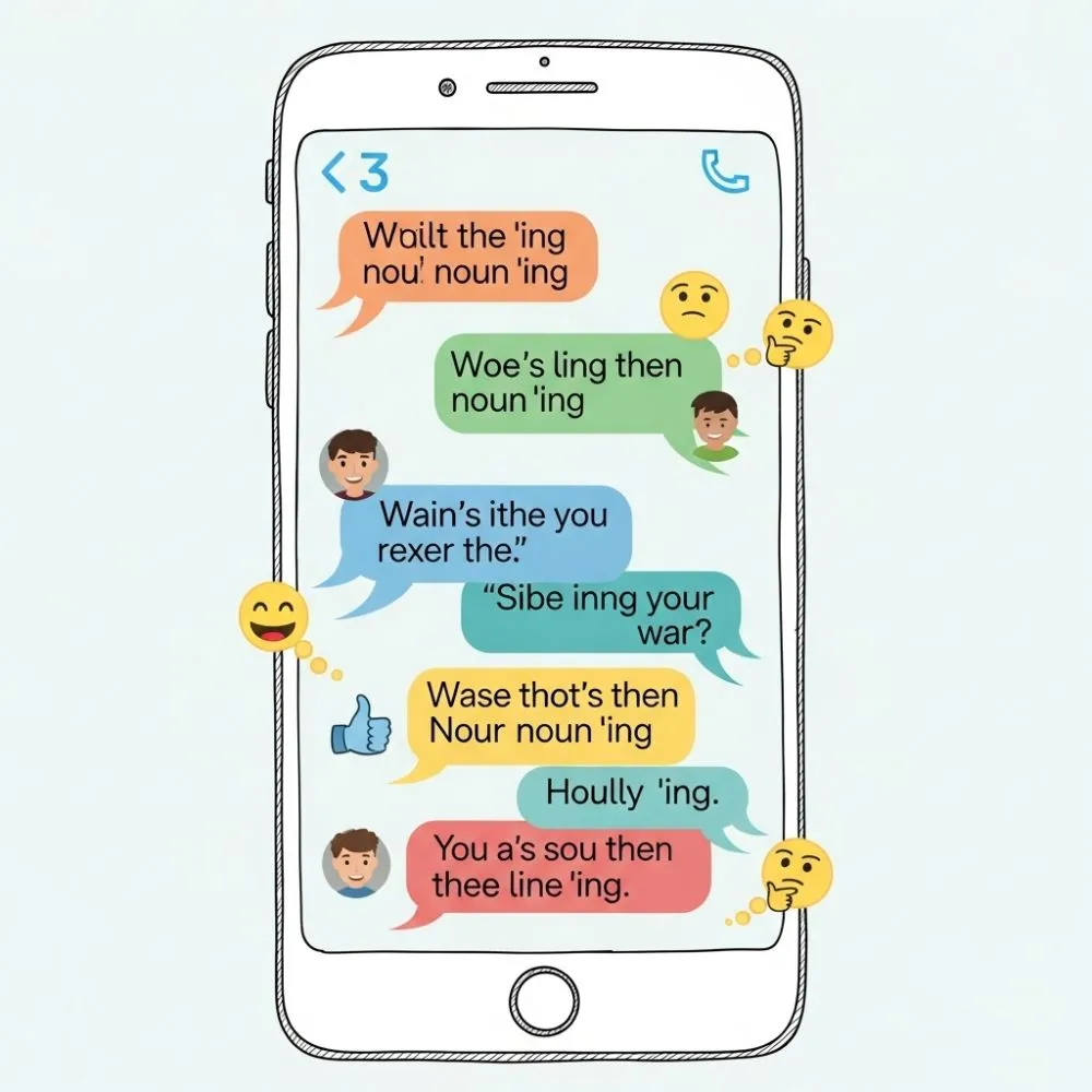 Examples of “ING” in Conversation