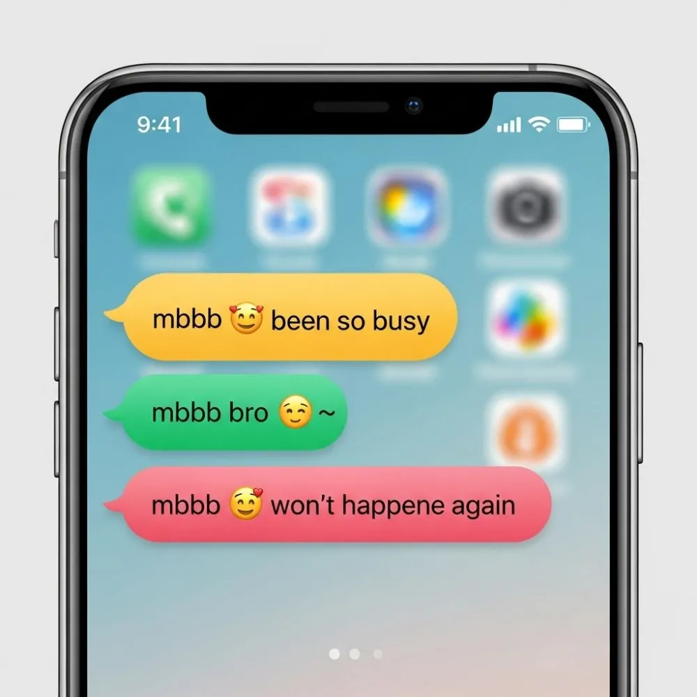 Examples of MBBB in Conversation