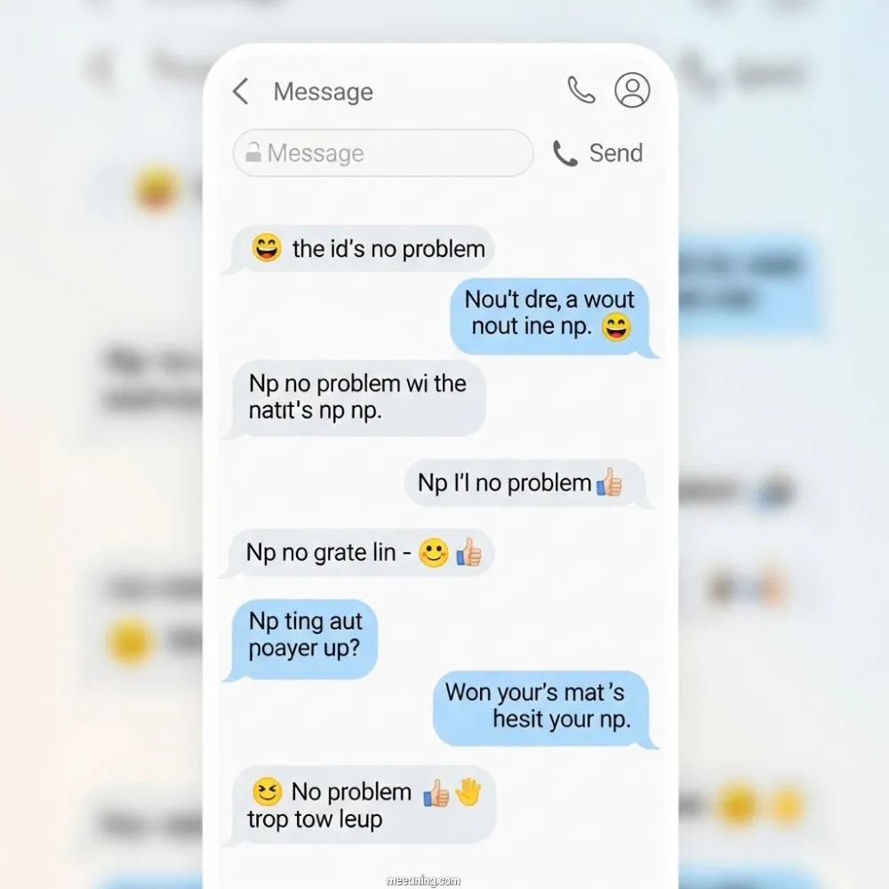 Examples of NP in Conversation