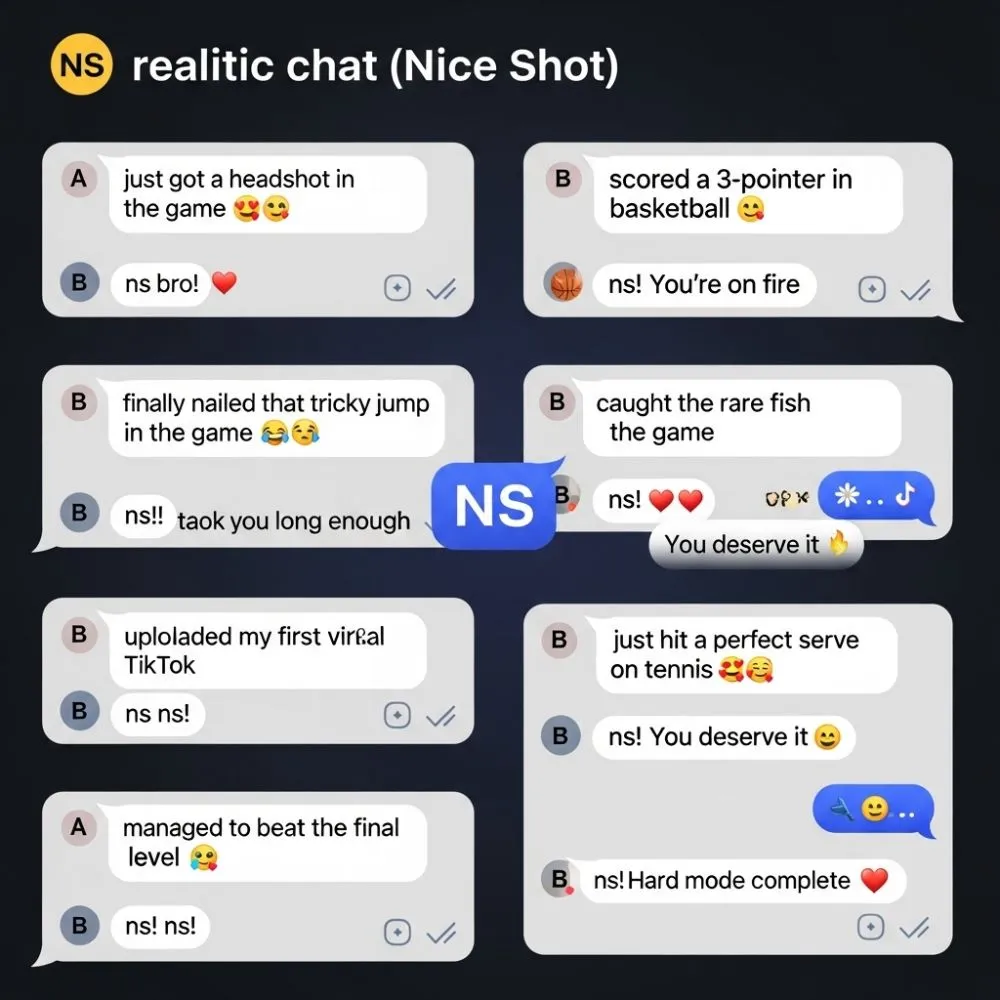 Examples of NS in Conversation