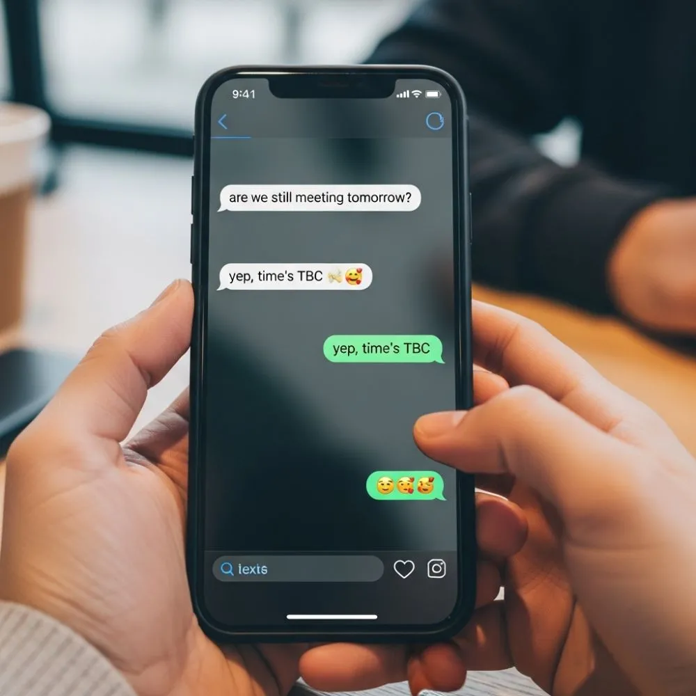 Examples of TBC in Conversation