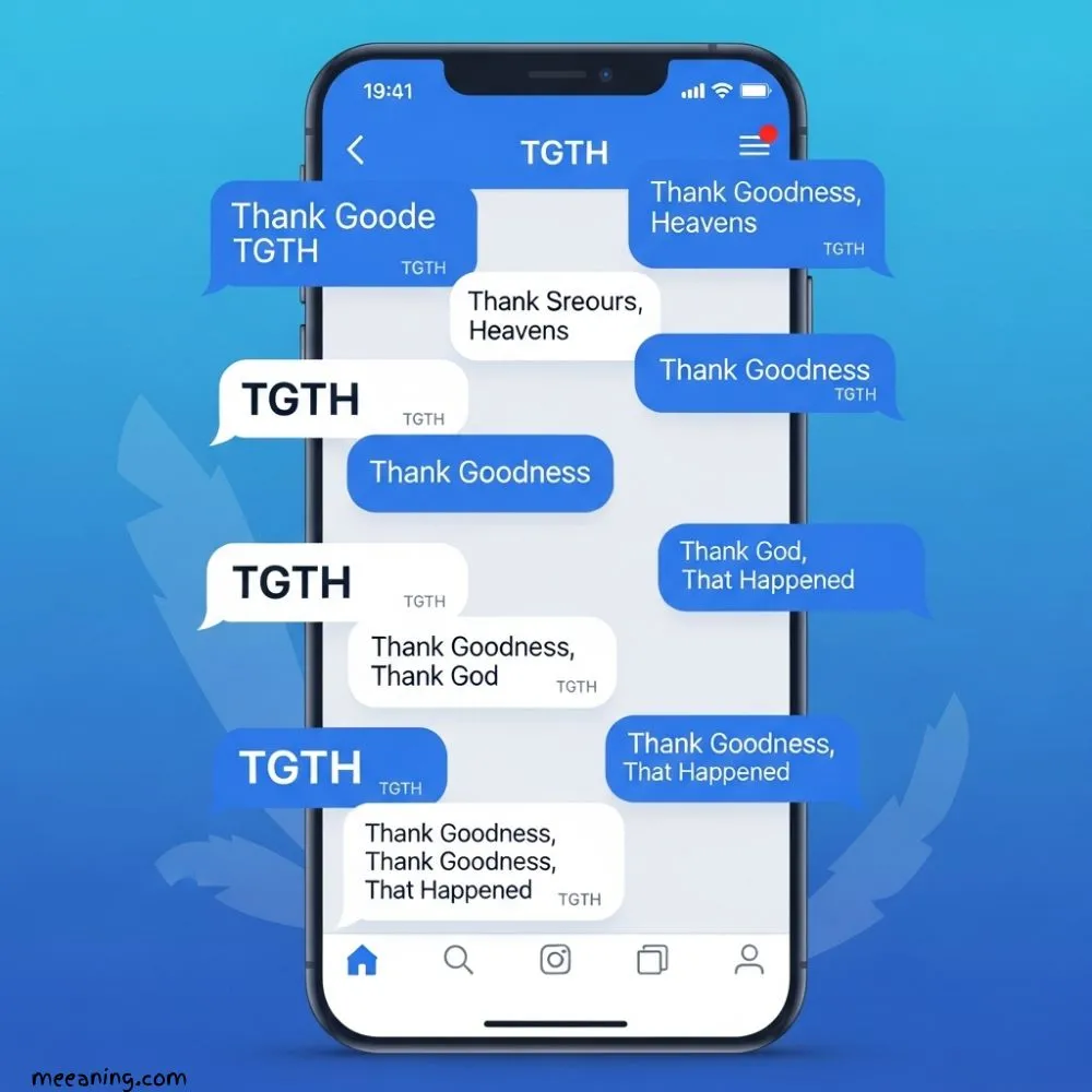 Examples of TGTH in Conversation