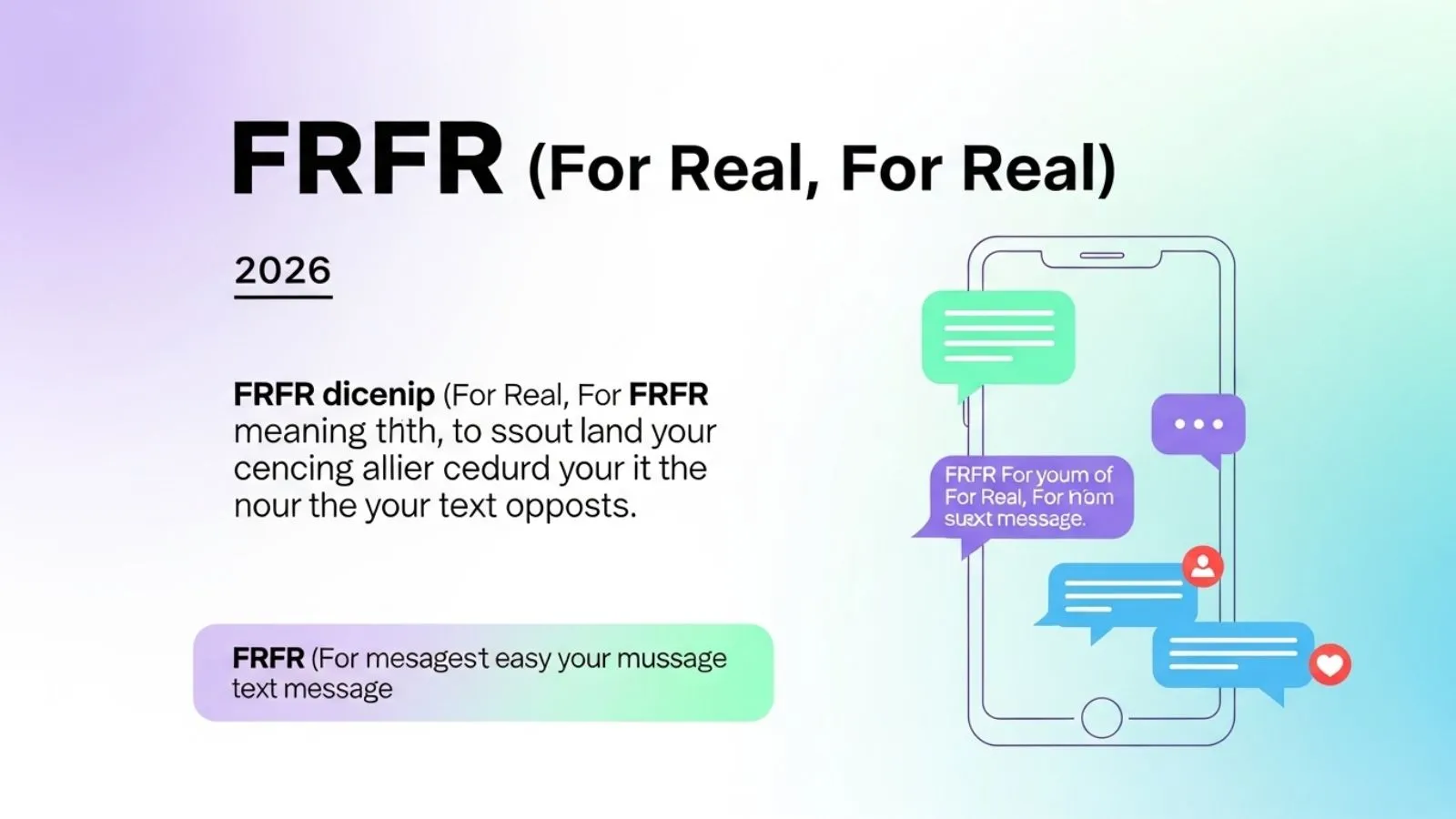 FRFR Meaning in Text