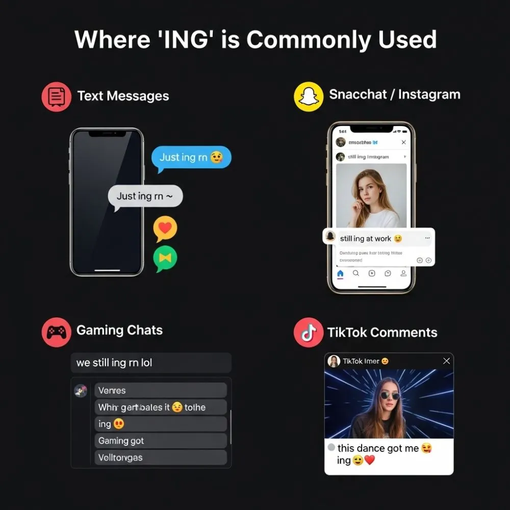 “ING” Commonly Used