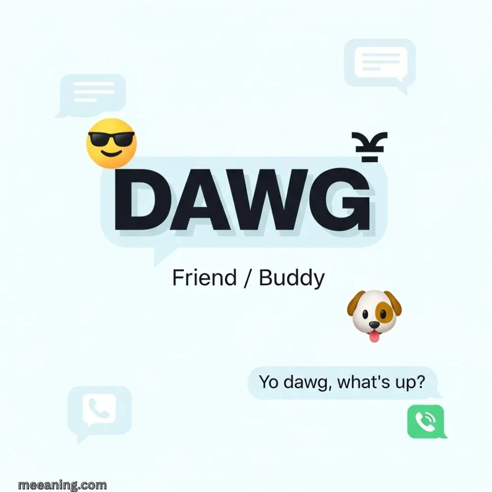 What Does Dawg Mean in Text