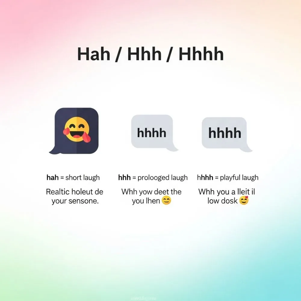 What Does Hah / Hhh / Hhhh Mean in Text