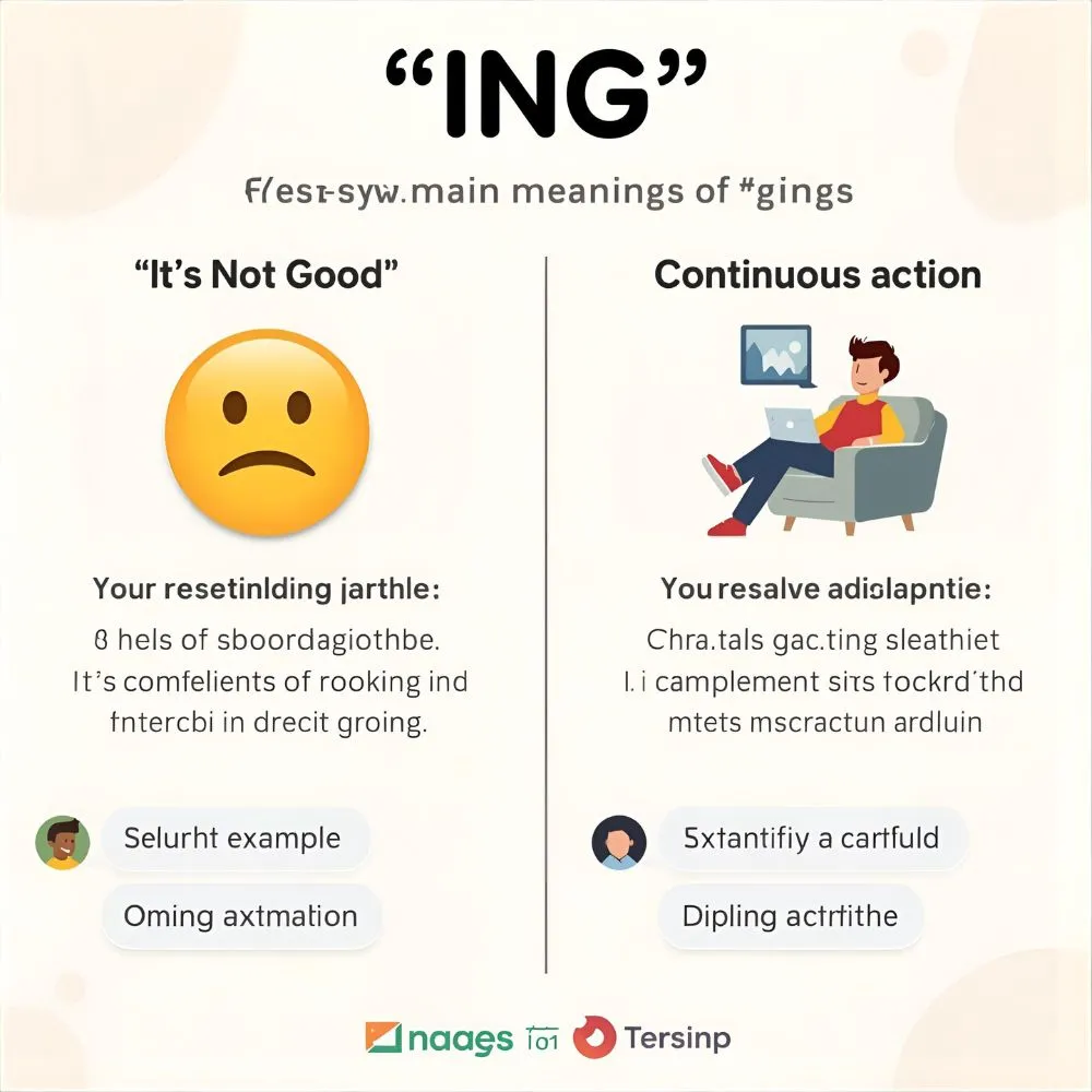 What Does ING Mean in Text