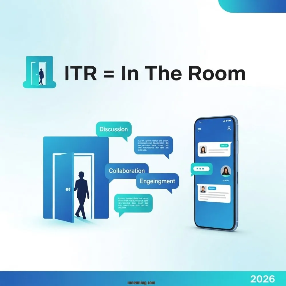 What Does ITR Mean in Text