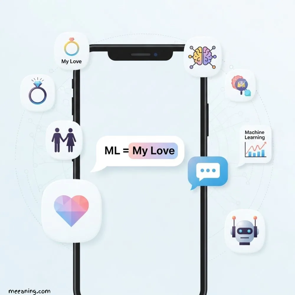 What Does ML Mean in Text