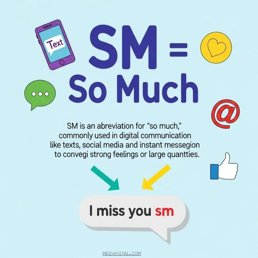 What Does SM Mean in Text
