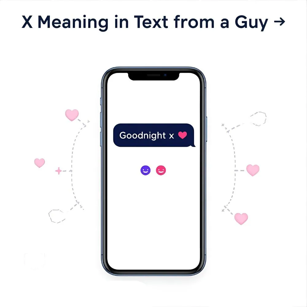 What Does “X” Mean in Text from a Guy