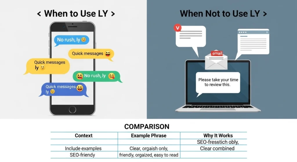 When to Use and Avoid LY