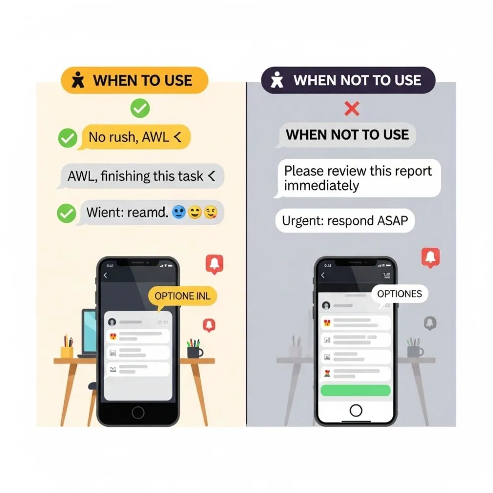 When To Use and When Not To Use AWL