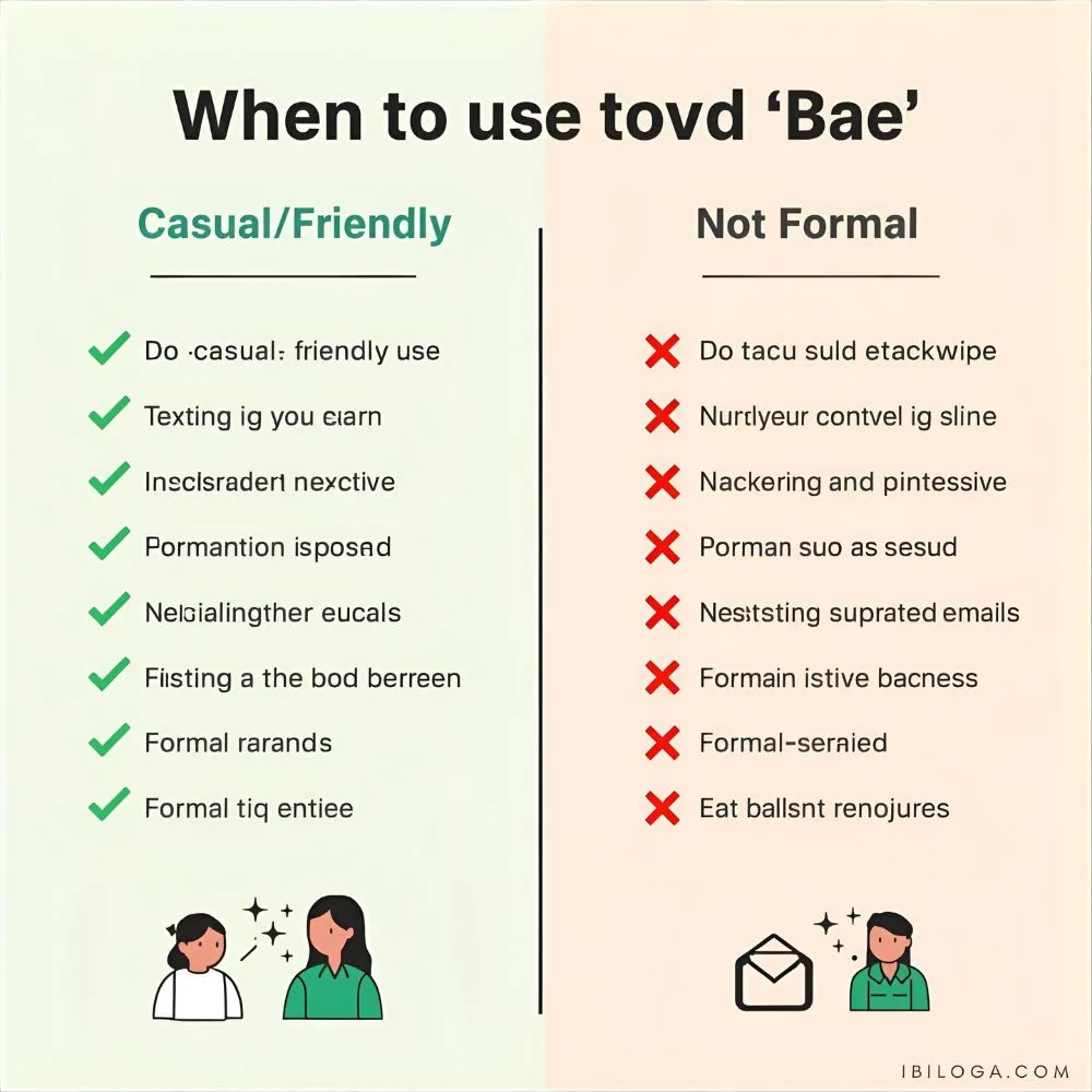 When To Use and When Not To Use Bae