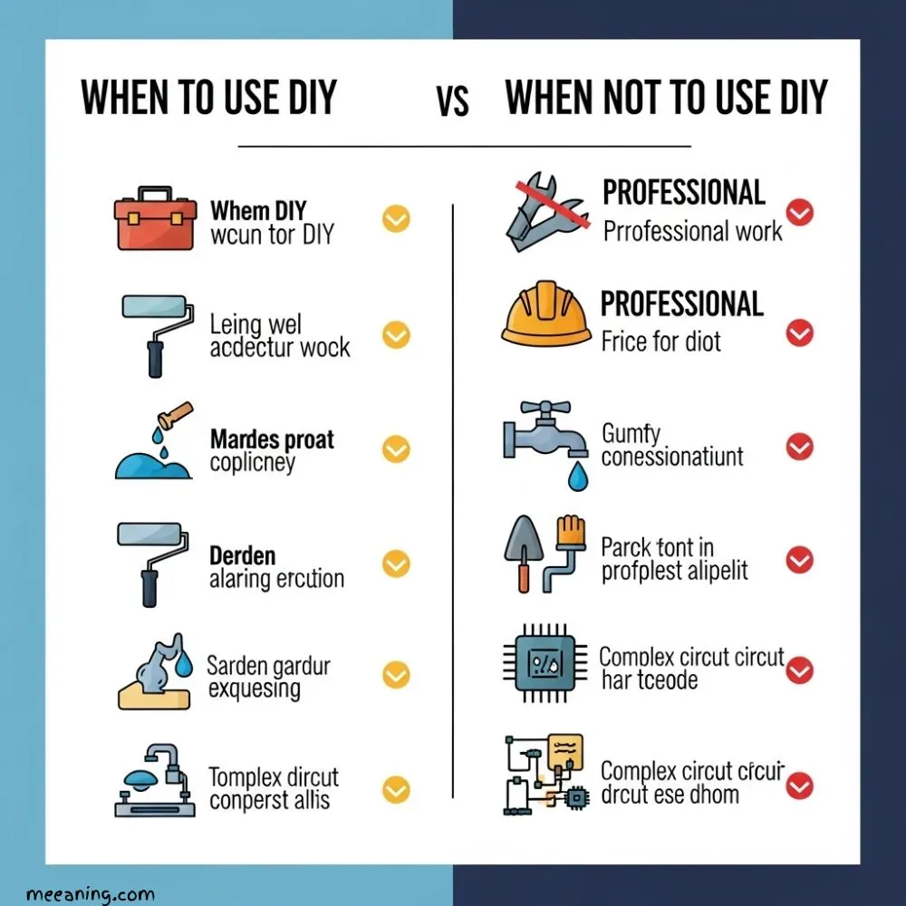When To Use and When Not To Use DIY