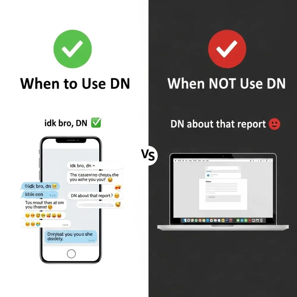 When To Use and When Not To Use DN