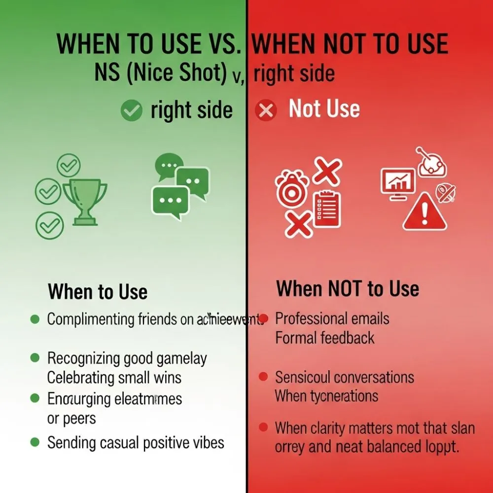 When To Use and When Not To Use NS