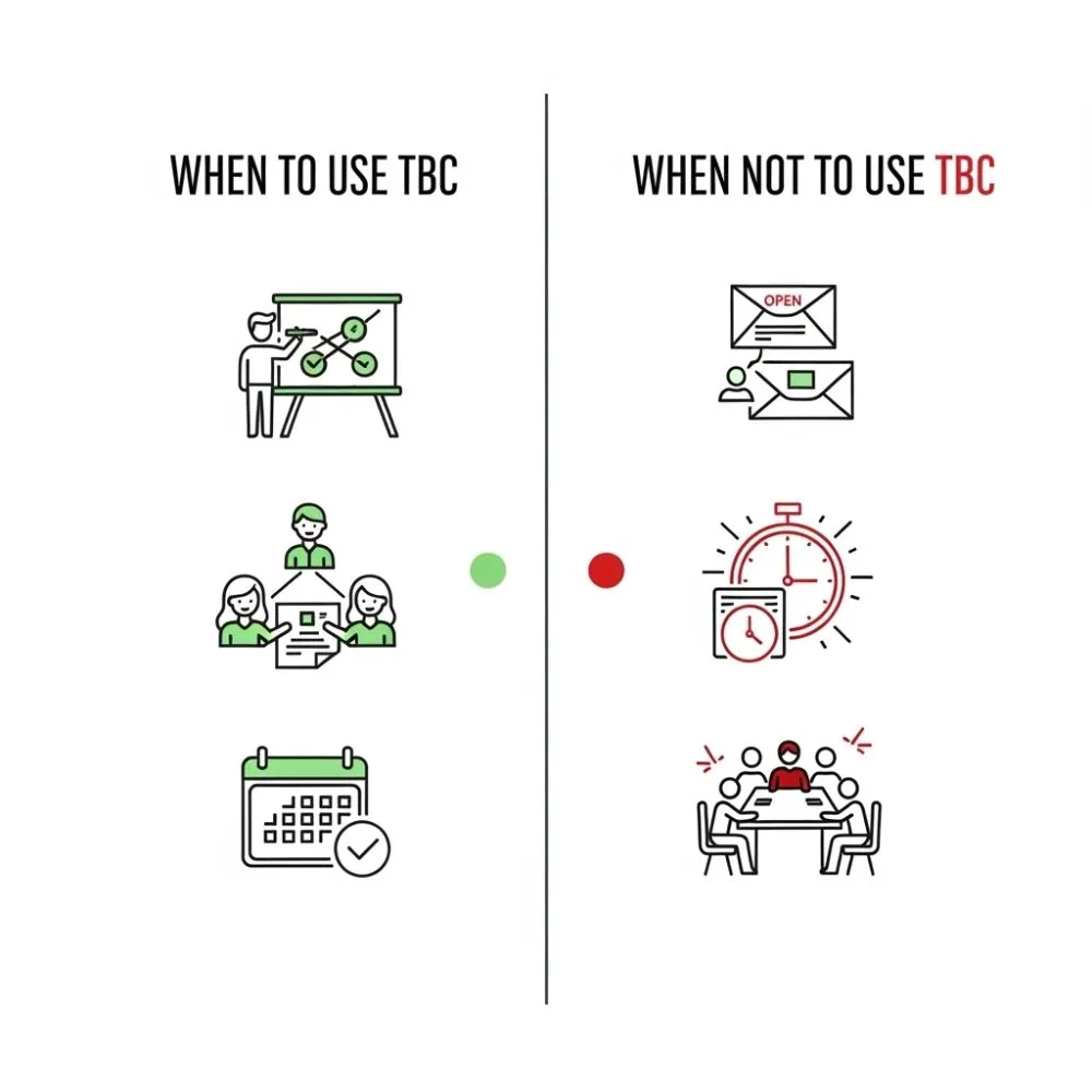 When To Use and When Not To Use TBC
