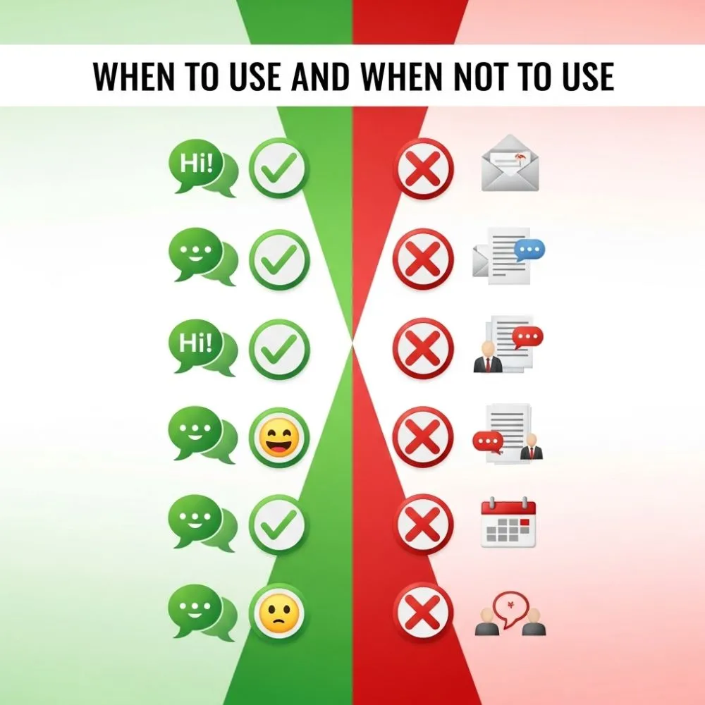 When To Use and When Not To Use “(”
