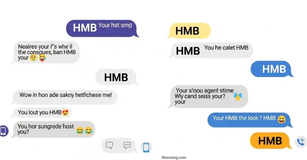  Examples of HMB in Conversation