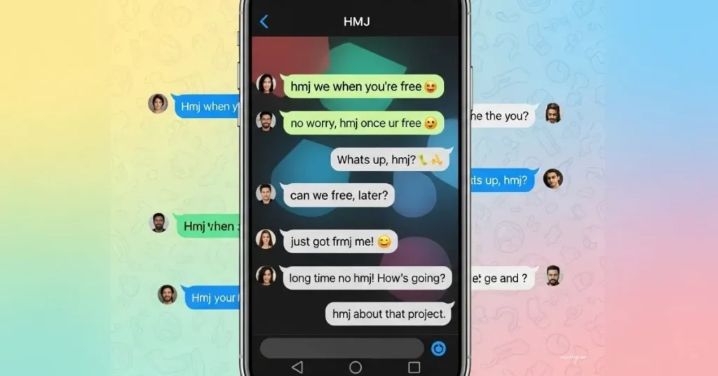 Examples of HMJ in Conversation