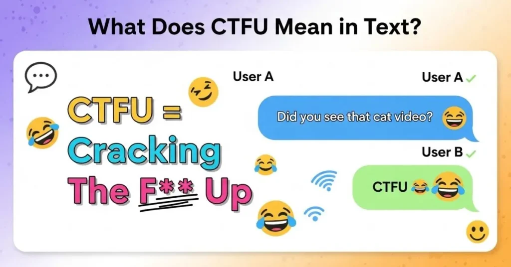 What Does CTFU Mean in Text
