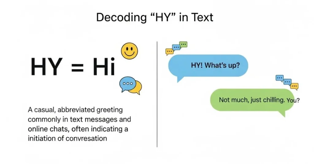 What Does HY Mean in Text