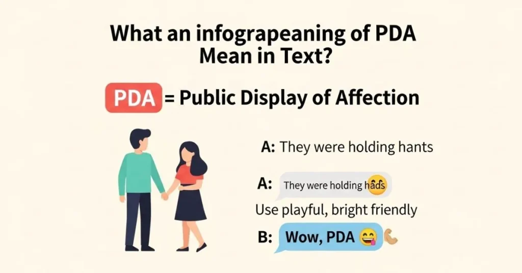 What Does PDA Mean in Text