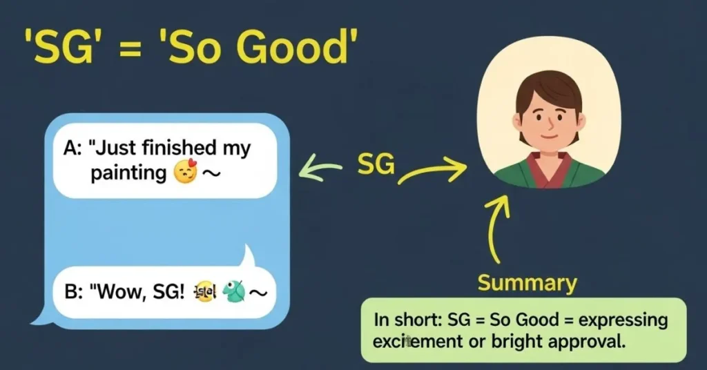 What Does SG Mean in Text