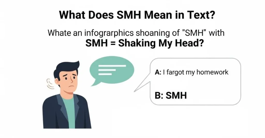 What Does SMH Mean in Text