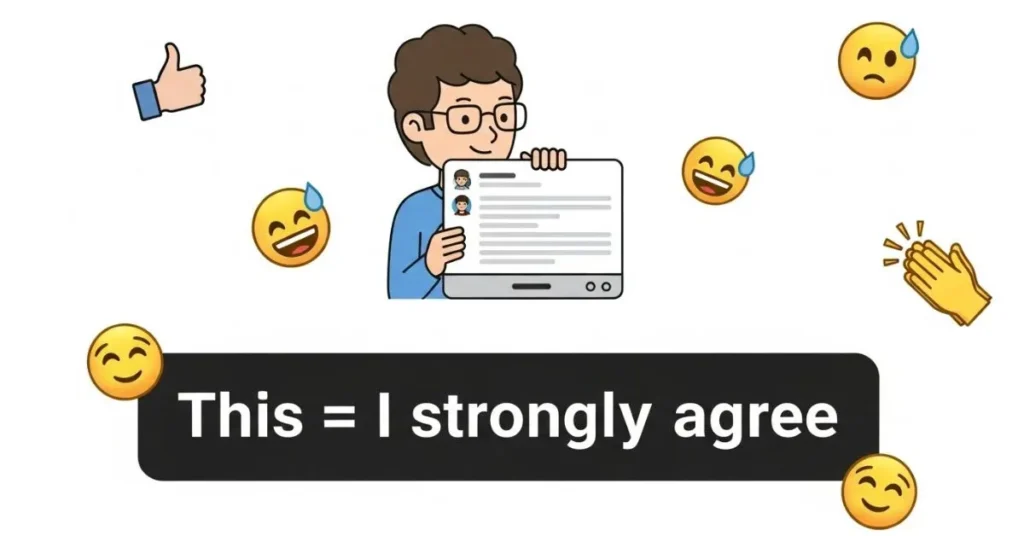 What Does This Mean in Text