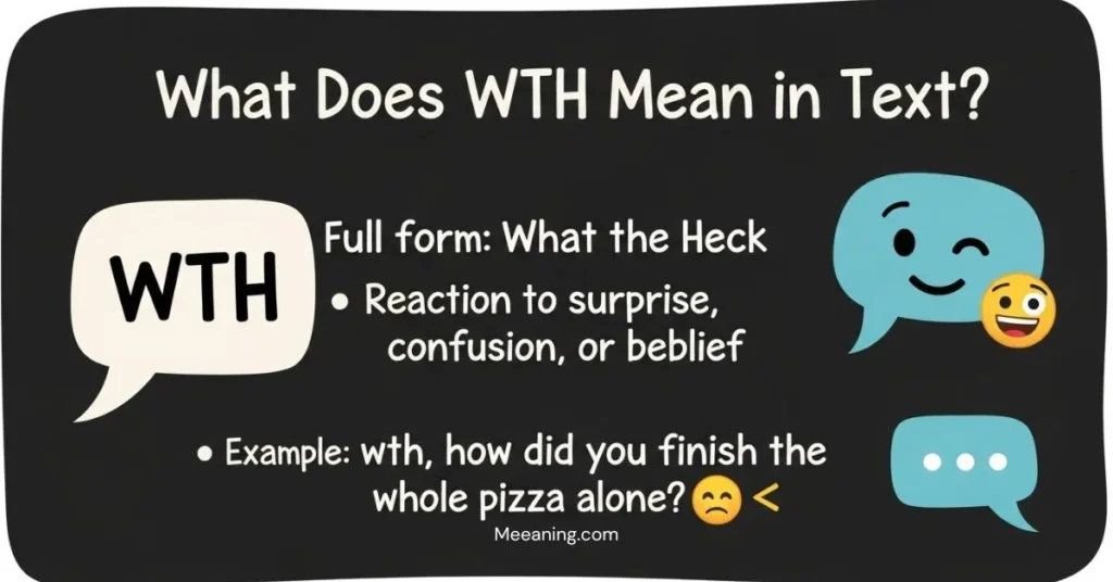 What Does WTH Mean in Text