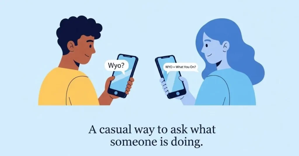 What Does WYO Mean in Text