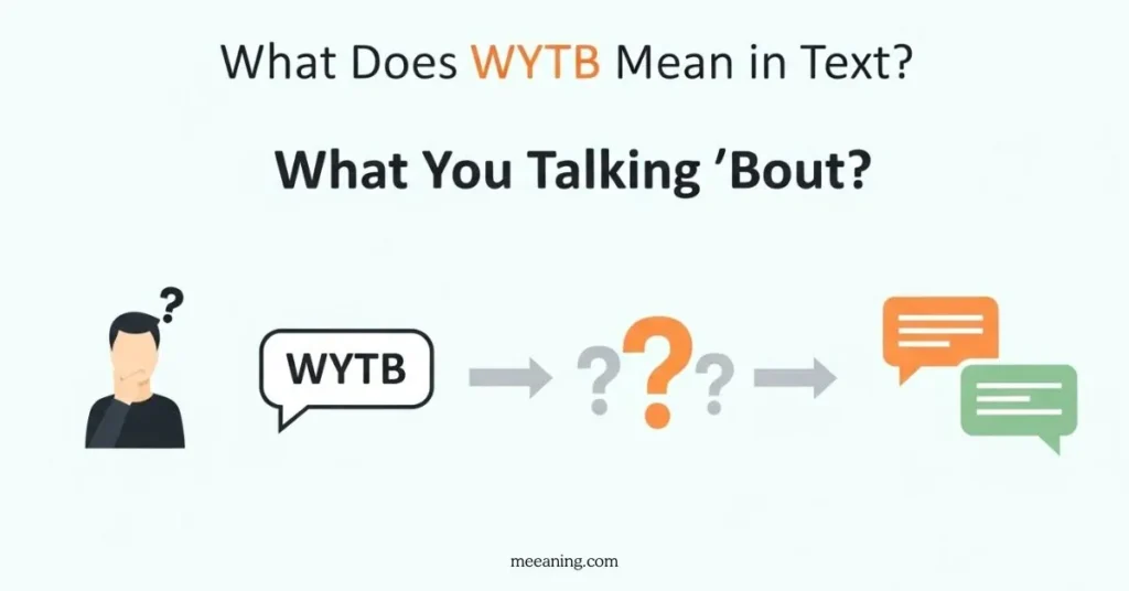 What Does WYTB Mean in Text
