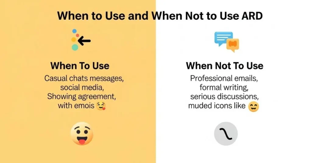 When To Use and When Not To Use ARD