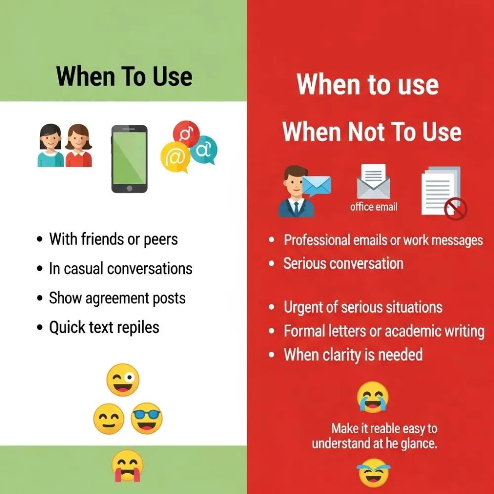 When To Use and When Not To Use Ditto