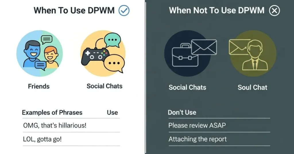 When To Use and When Not To Use DPWM
