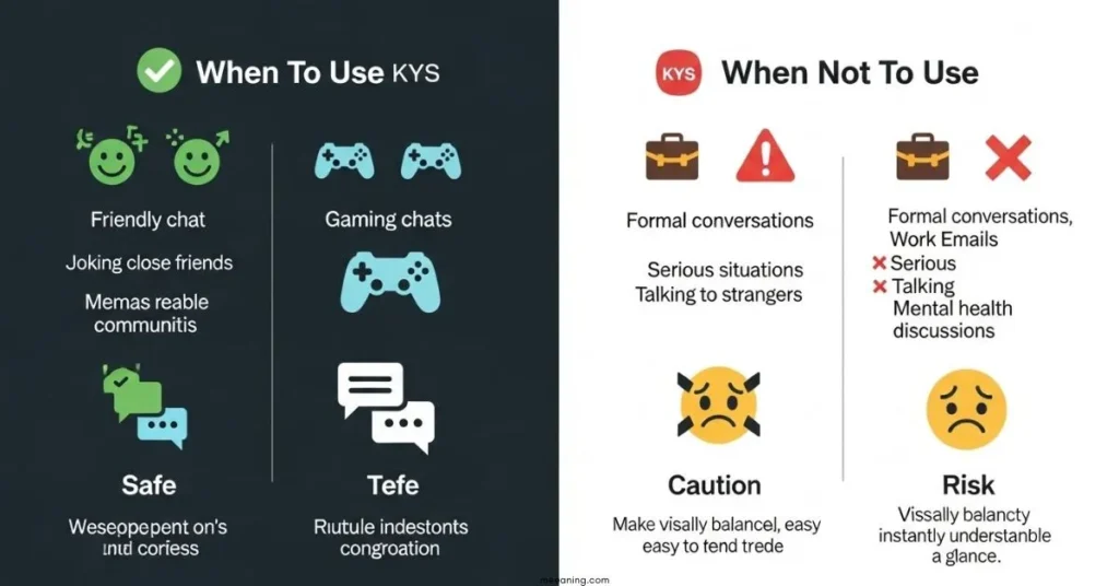 When To Use and When Not To Use KYS