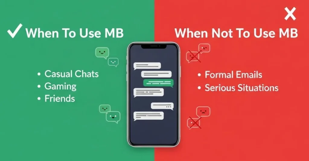 When To Use and When Not To Use MB 
