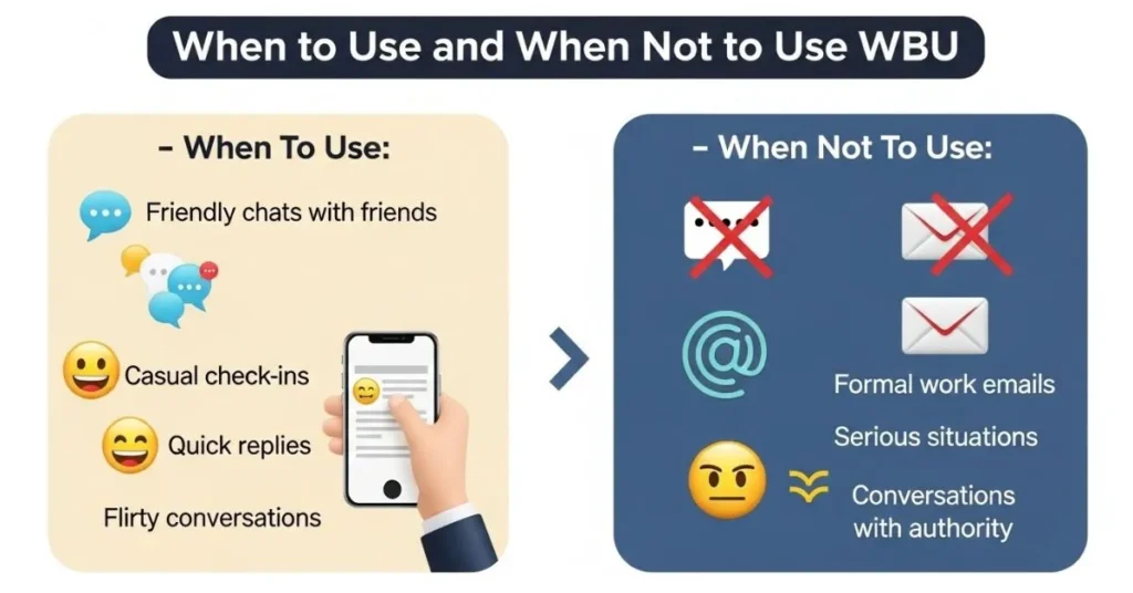 When To Use and When Not To Use WBU