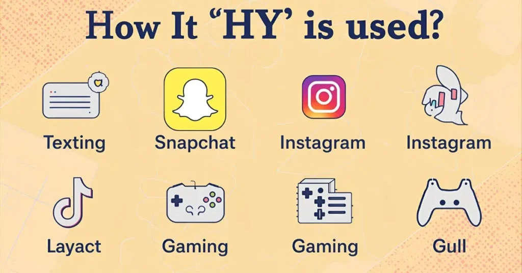 Where Is HY Commonly Used