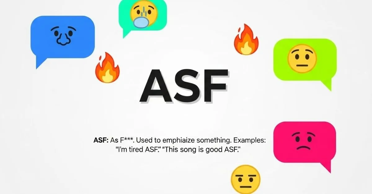 ASF Meaning in Text
