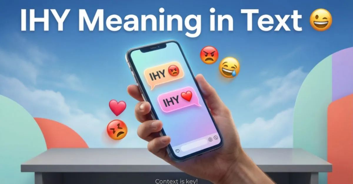 IHY Meaning in Text