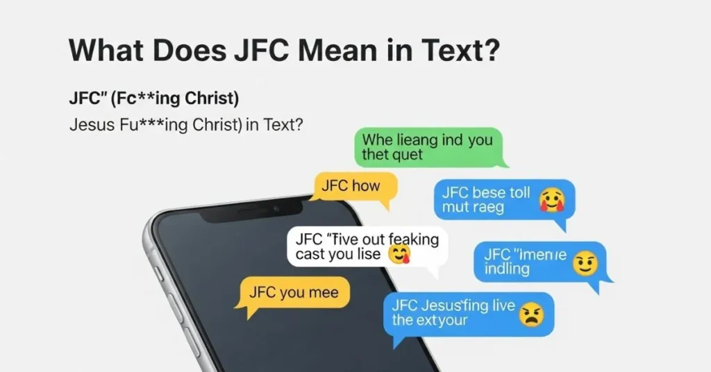 What Does JFC Mean in Text